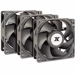 Inter-Tech 88887368, Ventilateur, 12 cm, 59,28 dB, 245,97 cfm, Noir