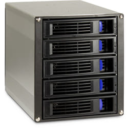 Inter-Tech ST-5255 Boîtier HDD Noir 2.5/3.5"