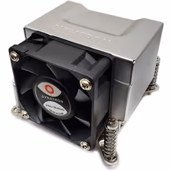 Inter-Tech Q-5, Dissipateur thermique/Radiateur, 6 cm, 18 dB, 52,94 dB, 46,41 cfm, Noir, Argent