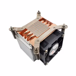 Inter-Tech Q-5 Processeur Dissipateur thermique/Radiateur 6 cm Noir, Argent 1 pièce(s)