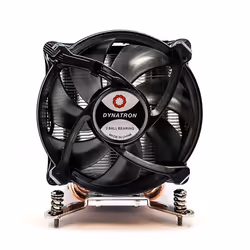 Inter-Tech Q-6 Processeur Dissipateur thermique/Radiateur 9,2 cm Aluminium, Noir 1 pièce(s)