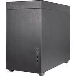 Inter-Tech IM-2 Expander, Mini Tower, PC, Noir, micro ATX, Mini-ITX, maison/bureau, 16,6 cm