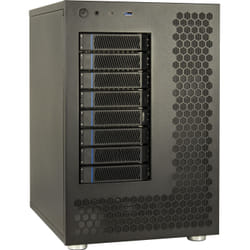 Inter-Tech NAS-8 Boîtier HDD Noir 2.5/3.5"