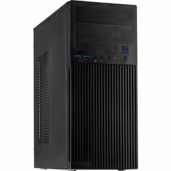Inter-Tech IT-2815 Linear, Midi Tower, PC, Noir, ATX, micro ATX, Mini-ITX, maison/bureau, 13 cm