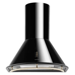 Lumio Neo hotte aspirante rétro en inox 60 cm 610 m³/h classe a - noir