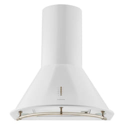 Lumio Neo hotte aspirante rétro en inox 60cm 610 m³/h - classe a blanc