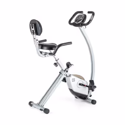 Capital Sports 10030432, Vélo d'appartement, 100 kg, Calories, Distance, Pulse rate, Vitesse, Temps, Noir, Argent, verticale, ...
