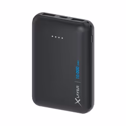 XLayer 217282 banque d'alimentation électrique Lithium Polymère (LiPo) 10000 mAh Noir