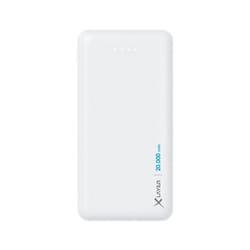 XLayer 217286 banque d'alimentation électrique Lithium Polymère (LiPo) 20000 mAh Blanc