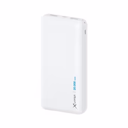 XLayer 217286 banque d'alimentation électrique Lithium Polymère (LiPo) 20000 mAh Blanc