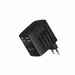 XLayer 219632, Intérieure, Secteur, 2,4 A, Noir