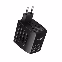 XLayer 219632 chargeur d'appareils mobiles Universel Noir Secteur Intérieure