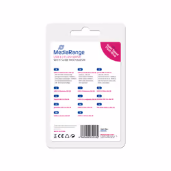 MediaRange MR919 lecteur USB flash 256 Go USB Type-A 3.2 Gen 1 (3.1 Gen 1) Noir, Argent - Vue supplémentaire 6