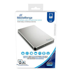 MediaRange MR997 disque dur externe 2 To 5400 tr/min 2.5" Micro-USB B 3.2 Gen 1 (3.1 Gen 1) Argent