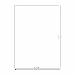 MediaRange MRINK140 étiquette auto-collante Permanent Blanc 50 pièce(s)
