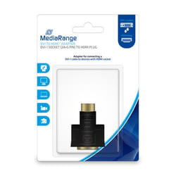 MediaRange MRCS171 changeur de genre de câble HDMI DVI-I Noir