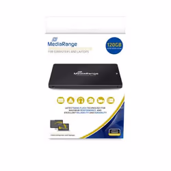 MediaRange MR1001, 120 Go, 2.5", 500 Mo/s, 6 Gbit/s