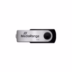 MediaRange MR910-3 lecteur USB flash 16 Go USB Type-A 2.0 Noir, Argent