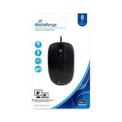 MediaRange MROS211 souris Ambidextre USB Type-A Optique 1000 DPI