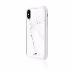 Hama Tough Marble, Housse, Apple, iPhone XS, 14,7 cm (5.8"), Noir, Blanc