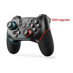 QUMOX Manette Switch Manette sans Fil pour Switch /Switch OLED Nintendo Manette Switch Pro Capture DÉCRAN Turbo Réglable/ 6 Axes