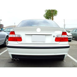 Pour BMW Série 3 E46 Berline Becquet Aileron Lame Spoiler De Coffre 1998-2005