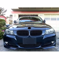 Pour BMW Série 3 E90 E91 Spoiler Lame Rajouts De Pare-Choc Avant LCI 2008-2012