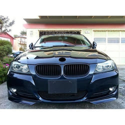 Pour BMW Série 3 E90 E91 Spoiler Lame Rajouts De Pare-Choc Avant LCI 2008-2012