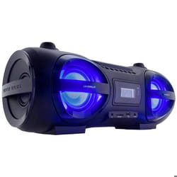 UNIVERSUM BB 500-20 Ghetto-blaster FM AUX Bluetooth CD SD FM USB avec télécommande lumière dambiance noir