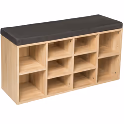 TecTake 402076, Gris, Marron