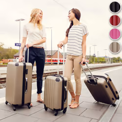 TecTake 402084 pièce de bagage individuel Champagne