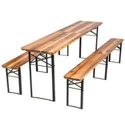 TecTake 402189 ensemble de meubles de jardin Marron