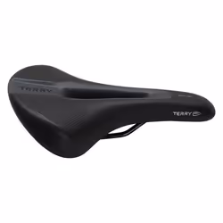 Terry Figura Gel, Selle de vélo, Ville, Hommes, Noir, Monochromatique