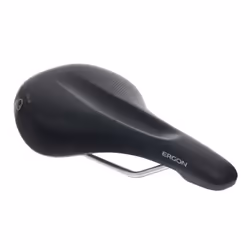Ergon SFC3 Comp Gel, Selle de vélo, Unisexe, Noir, Monochromatique, Nylon, Microfibre
