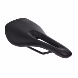 Ergon SR Pro Women, Selle de vélo, Course de route, Femmes, Noir, Monochromatique, Nylon