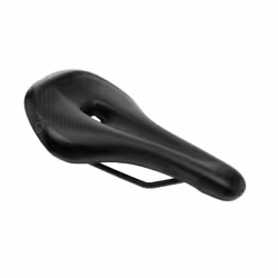 Ergon 40.73779, Selle de vélo, Hommes, Noir, Monochromatique, Nylon, Microfibre