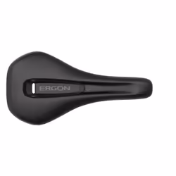 Ergon 40.77492, Selle de vélo, Montagne, Hommes, Noir, Monochromatique, Microfibre