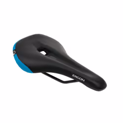 Ergon 40.77498, Selle de vélo, Montagne, Hommes, Noir, Bleu, Monochromatique, Nylon