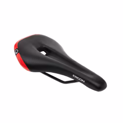 Ergon 40.77497, Selle de vélo, Montagne, Hommes, Noir, Rouge, Monochromatique, Nylon