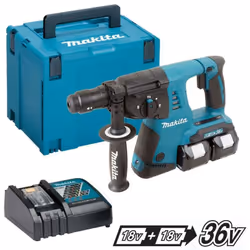 Description générale Le perforateur burineur Makita DHR264RTJ est un outil professionnel conçu pour des travaux de perçage et ...