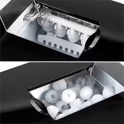 Klarstein Ice Volcano 2GB Machine à glaçon portable 13 kg/24h Noir - Vue supplémentaire 8