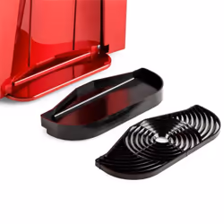 Klarstein 10030849 machine à glaçons Machine à glaçon incornporé/sur pied 12 kg/24h 130 W Rouge - Vue supplémentaire 4