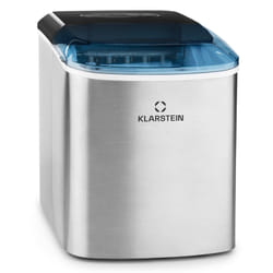 Klarstein 10031372 machine à glaçons Machine à glaçon incornporé/sur pied 12 kg/24h 120 W Argent