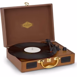Platine Vinyle - Auna - Peggy Sue - 33/45/78 t/min - Enceintes intégrées - USB MP3