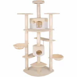 TecTake 402108, Blanc, Beige