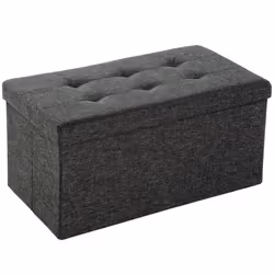 TecTake 402235, Gris, Polyester, Panneaux MDF