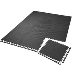 TecTake 402255 tapis de yoga Noir