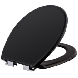 TecTake 402257 siège de toilette Plastique Noir