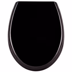 TecTake 402257 siège de toilette Plastique Noir