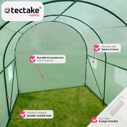 TecTake 402264 Serre résidentielle